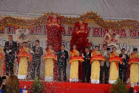 Khánh thành nhà máy bia Hà Nội - Vũng Tàu