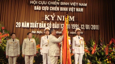 Báo Cựu chiến binh kỷ niệm 20 năm ra số đầu tiên