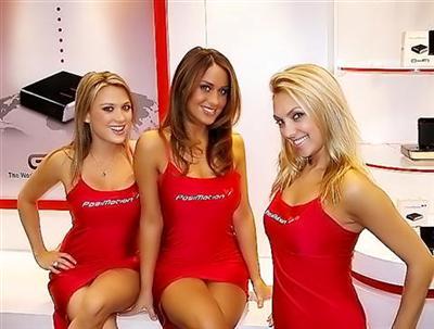 Hotgirl sexy tại triển lãm CES 2011