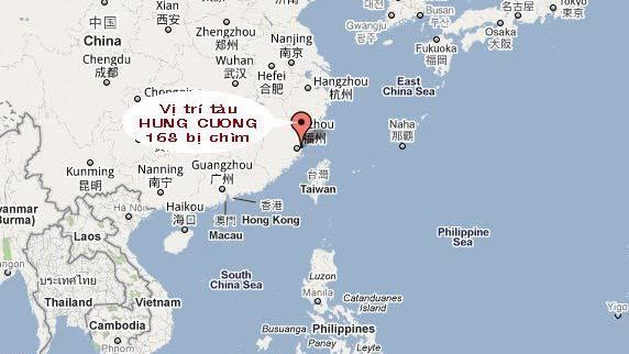 Chìm tàu hàng, 3 người chết