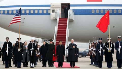 Obama mở quốc tiệc đãi Hồ Cẩm Đào