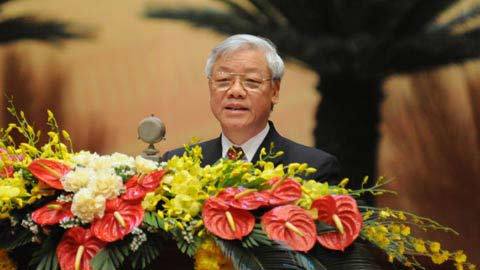 Ông Nguyễn Phú Trọng đắc cử Tổng bí thư