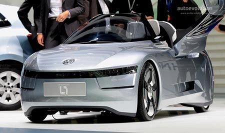 Volkswagen chạy 1 lít/100km sắp ra mắt