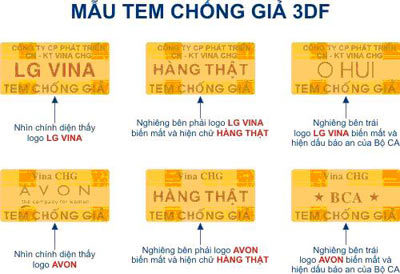 Tem chống giả và phân biệt hàng thật - hàng giả