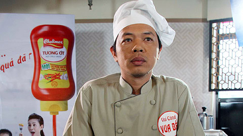 Nghệ sĩ Thái Hòa hóa thân thành vua bếp