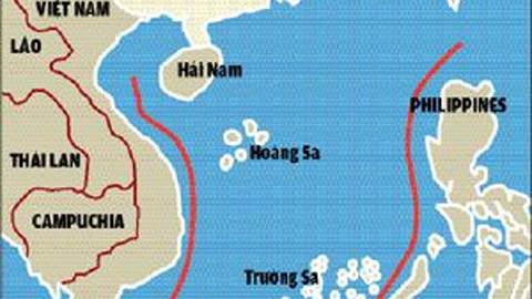 Đường yêu sách 9 đoạn không được thừa nhận