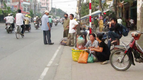 Xe dù hoạt động như trẩy hội