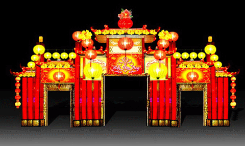 Tưng bừng hội đèn hoa chợ Lớn