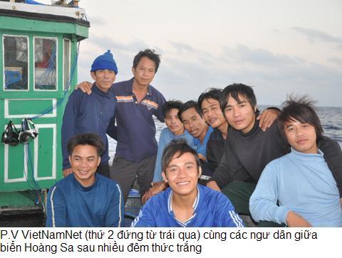 Cuộc sát hạch trước ngày ra Hoàng Sa