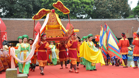 Rước đất và nước trong ngày thơ Việt Nam