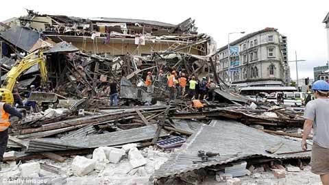 New Zealand tan tành vì động đất