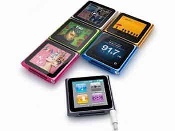 Apple nâng cấp iPod Nano thế hệ 6