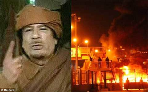 Lãnh đạo Libya Gaddafi bị bắn chết?