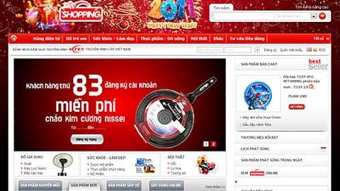 Website thương mại điện tử TVShopping sẽ chính thức khai trương