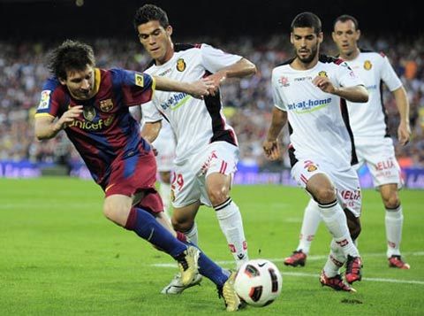 Mallorca - Barca: Gian nan tỏ mặt anh hùng