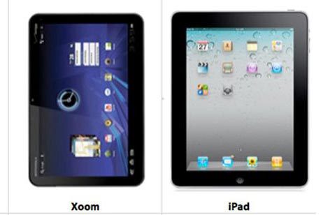 Xoom & iPad: cuộc chiến máy tính bảng thực sự bắt đầu