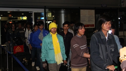 Hơn 1.800 lao động Libya về nước an toàn