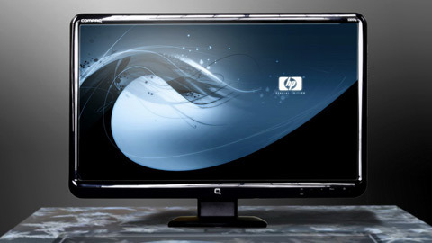 HP Compaq LCD S2021Q - phong cách doanh nhân