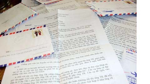 Hồi âm đơn thư 10 ngày đầu tháng 3/2011