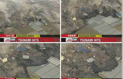 Thiệt hại động đất Nhật tăng cao từng phút