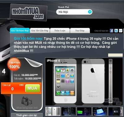 Mua theo nhóm, tiết kiệm từ 30 - 90%
