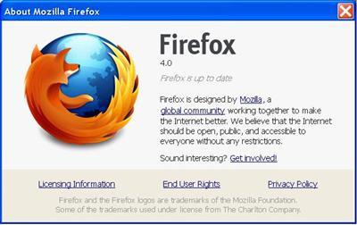 Firefox 4 bản chính thức xuất hiện