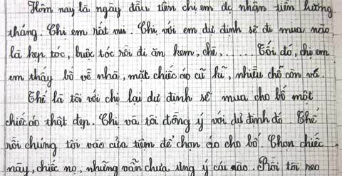 Tặng bố 'chiếc áo hiếu thảo'