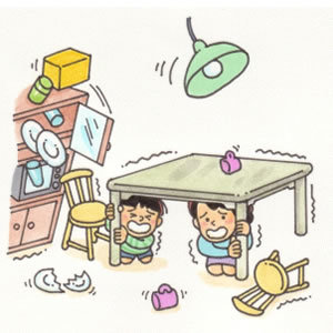 Nên làm gì khi có động đất