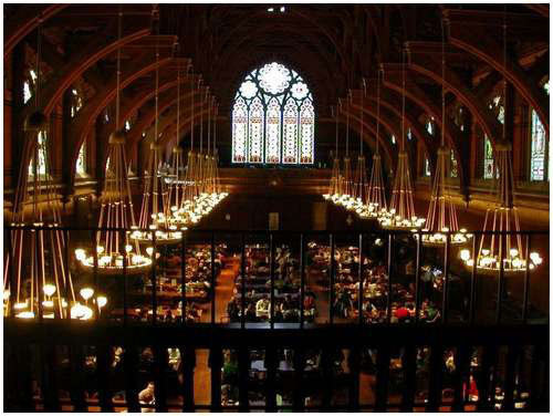 Căng tin đẹp như mơ của trường đại học Harvard