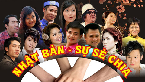 Nghệ sĩ Việt đồng lòng chung tay vì nước Nhật