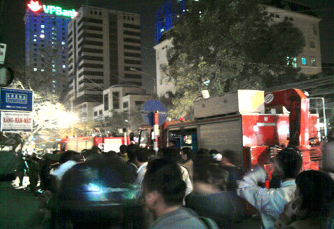 Nhà 6 tầng sập là của một đại gia?