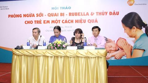 Phòng ngừa thủy đậu, sởi- quai bị- rubella hiệu quả bằng vắc-xin