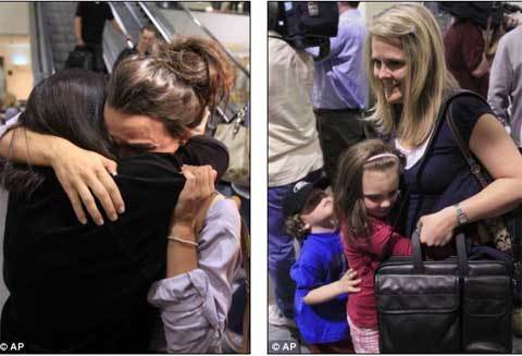 Máy bay Mỹ thủng khi đang trên trời