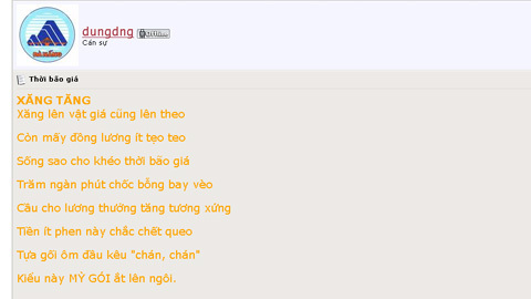 Hài vỡ bụng với thơ bão giá của teen