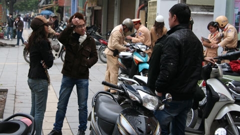 3.000 người vi phạm giao thông bị báo cho cơ quan