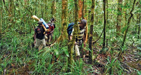 Thăm bộ tộc... ở truồng