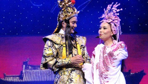 Xem Cẩm Ly, Mr Đàm “diễn tuồng” trên sân khấu