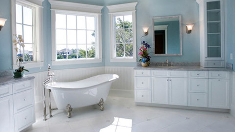 Ngập tràn vượng khí nhờ… phòng tắm