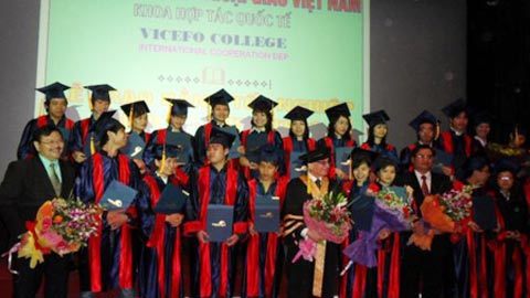 Bằng quốc tế Vicefo College được nhiều doanh nghiệp lớn 