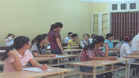 Sỹ tử khốn đốn vì thi thử đại học