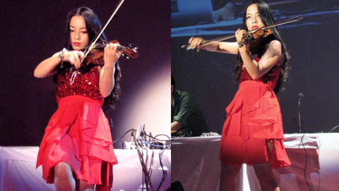 Nữ nghệ sĩ violin gợi cảm nhất Ngày hội âm thanh