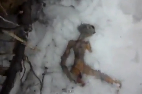 Clip tìm thấy xác chết người ngoài hành tinh?