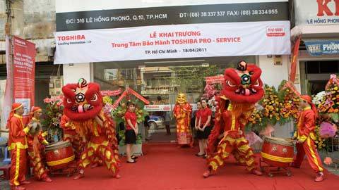 Toshiba Pro Service - niềm tin cao hơn doanh số