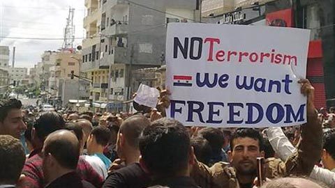 Biểu tình ở Syria, hàng chục người chết