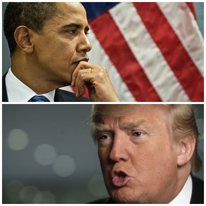 Donald Trump đòi Obama trưng bảng điểm