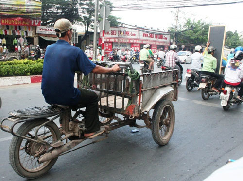 Xử lý nghiêm xe tự chế 'núp bóng' thương binh
