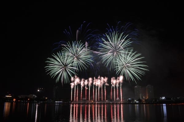 Đội đến từ Ý giải nhất thi pháo hoa Đà Nẵng