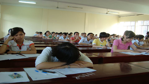 Sĩ tử chênh vênh giữa 'du' và 'đại'