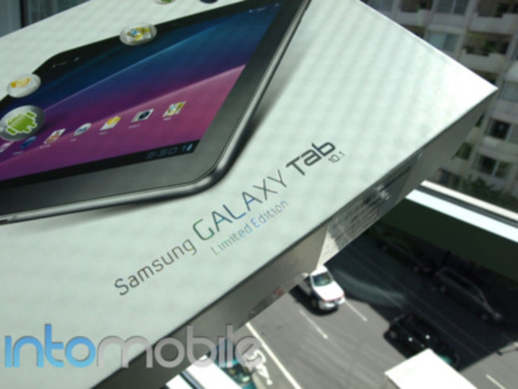 Ảnh phiên bản đặc biệt máy tính bảng Galaxy Tab 10.1