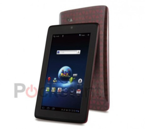 Lộ diện máy tính bảng Android Viewsonic 7x